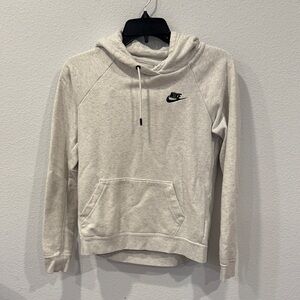 Nike Women's Light Gray Hoodie
